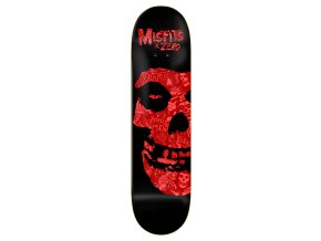 zero x misfits fiend skull art collage deck 825