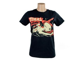 Dámské tričko FINAL "FATALE" černé, velký sítotisk na hrudi