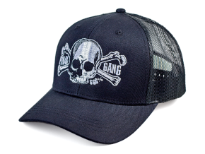 Kšiltovka FINAL "666%" snapback trucker, vyšívaná, černá