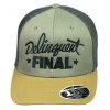 Kšiltovka FINAL "DELINQUENT" FLEXFIT 110 - TRUCKER CAP Barva - tří tón zemitá