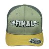 Kšiltovka FINAL "BIG LOGO" FLEXFIT 110 - TRUCKER CAP Barva - tří tón zemitá