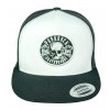 Kšiltovka FINAL s nášivkou "PUNKROCK" snapback trucker