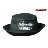 Klobouk FINAL - FLEXFIT "Delinquent" černý s bílou výšivkou