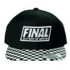 Kšiltovka FINAL s nášivkou "TRUST" Checkerboard Snapback