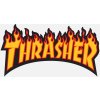 FLAME STICKER YELLOW 1