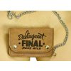 Peněženka - prkenice "FINAL Delinquent" hnědá matná, gravírovaná