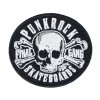 Nášivka FINAL "PUNKROCK" černá s černým lemováním, široká 8,2 cm