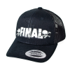 Dětská kšiltovka FINAL "BIG LOGO" snapback trucker, tisk, černá
