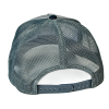 Kšiltovka FINAL s nášivkou "BIG LOGO" snapback trucker- recykled polyester, černošedá
