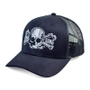 Kšiltovka FINAL "666%" snapback trucker, vyšívaná, černá