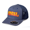 Kšiltovka FINAL "FLAME" FLEXFIT 110 - TRUCKER CAP - modrá