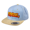 Kšiltovka FINAL "FLAME" clasic snapback, kšilt je umělý semiš