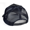 Kšiltovka FINAL "MINI LOGO" snapback trucker- recykled polyester, černá, vyšívaná