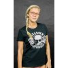 Dámské triko FINAL "PUNKROCK SKATEBORDS" černé