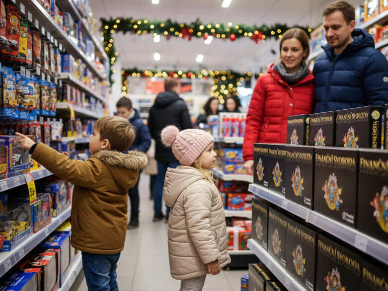 Příběh rodiny, která si místo stresu nad účty dala pod stromeček klid