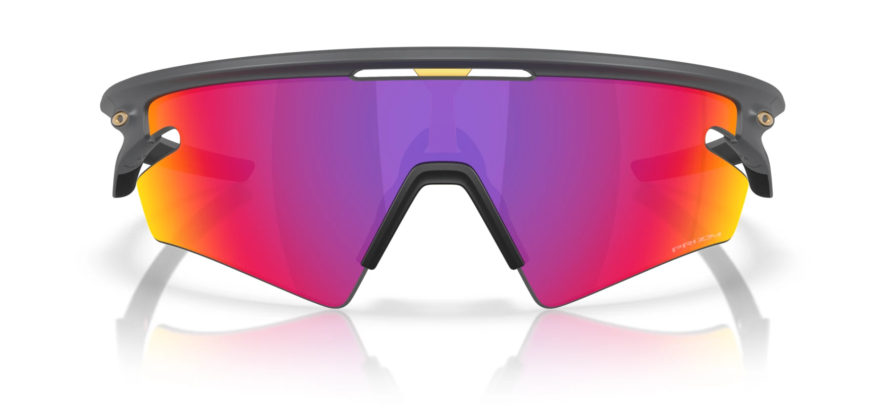 Oakley Sphaera Slash Matte Carbon / PRIZM Road, pohled zepředu
