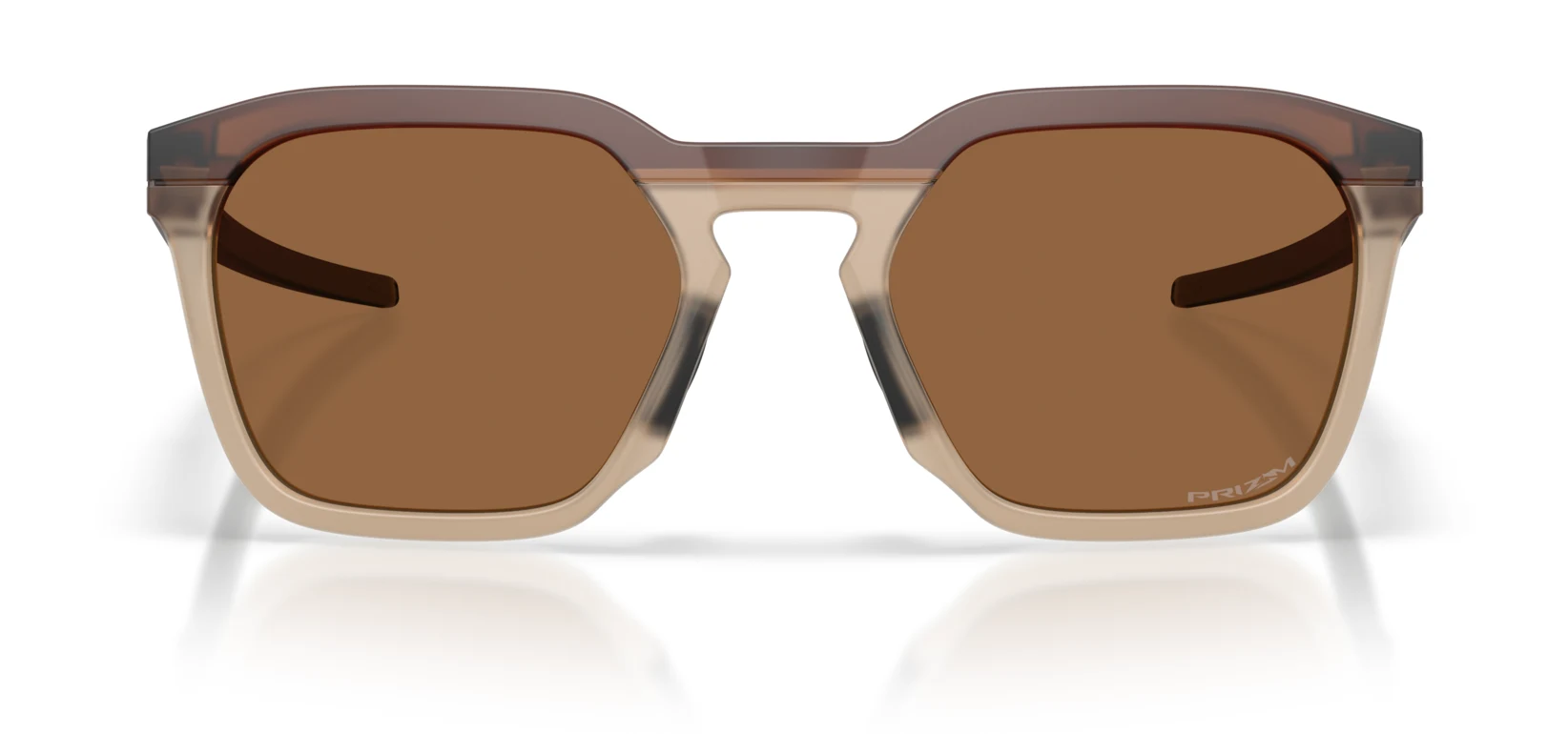Oakley HSTN SQ 2.0 Matte Rootbeer / PRIZM Bronze, pohled zepředu