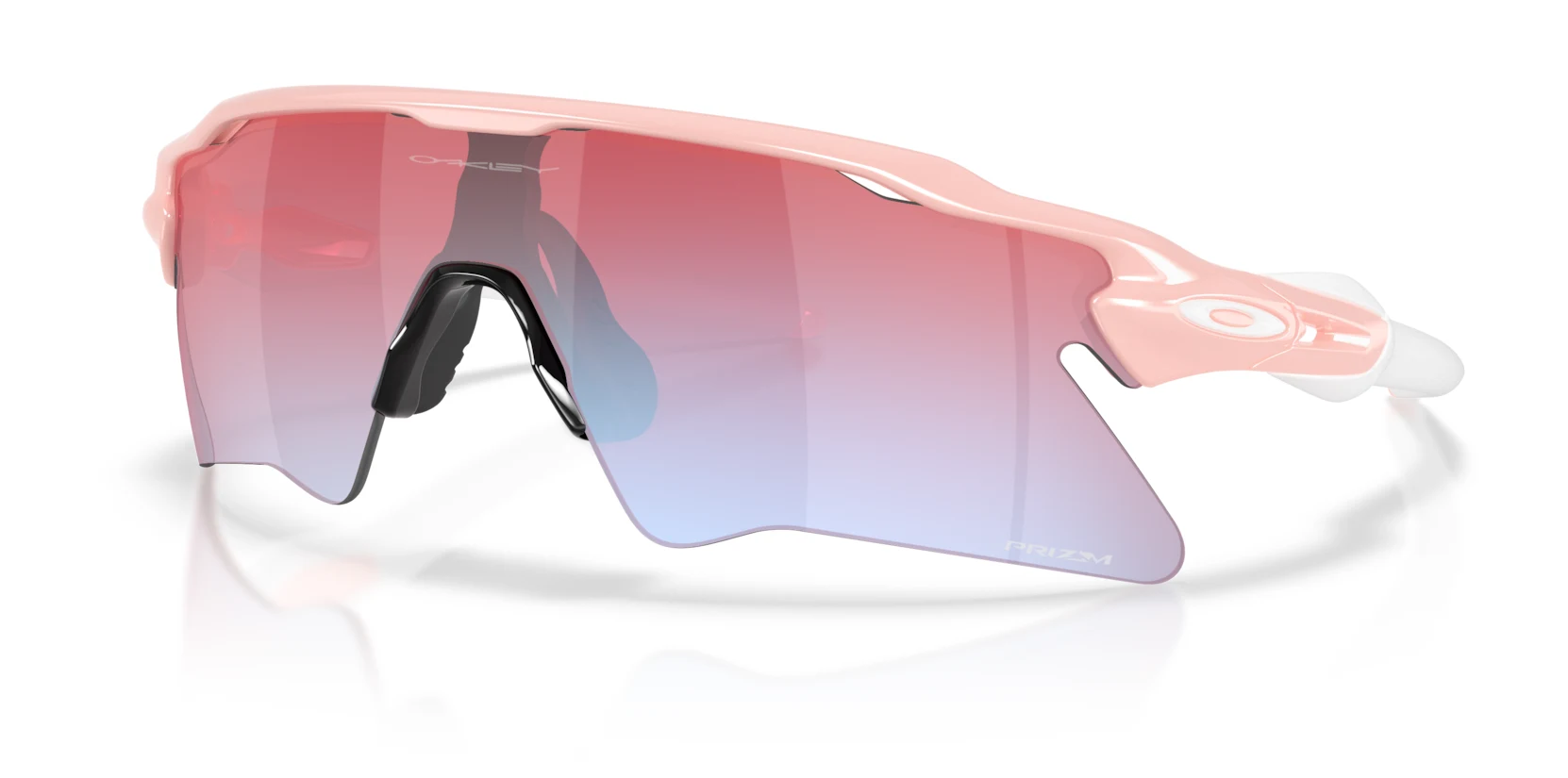 Oakley Radar EV Heater Pink Milkshake / PRIZM Snow Sapphire, pohled šikmo zepředu
