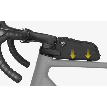Montáž brašničky Topeak FastFuel Bag Bolt-On šrouby k horní trubce