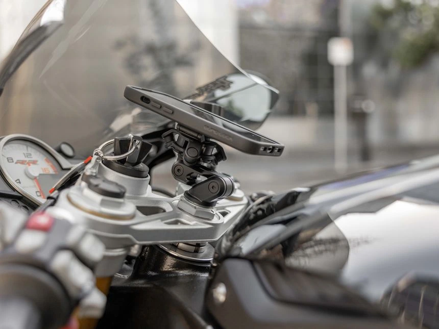 Quad Lock Fork Stem Mount PRO – Pohled z profilu