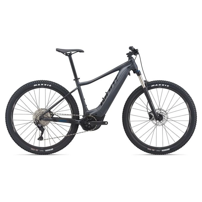Giant Fathom E+ 2 v barvě Gunmetal Black z boku