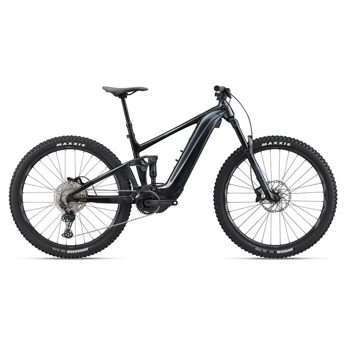 Giant Trance X E+ 3 v barvě Black Diamond z boku