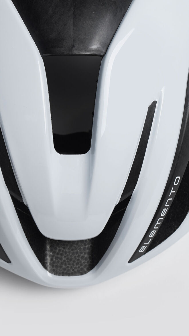 Detail vnitřního polstrování Multipod helmy KASK Elemento