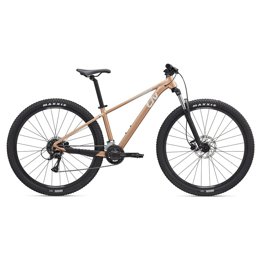 Liv Tempt 29 3 v barvě Golden Wheat z boku