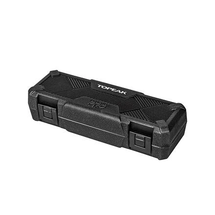Otevřený kufřík Topeak TORQ Stick PRO s momentovým klíčem, ráčnou a sadou bitů