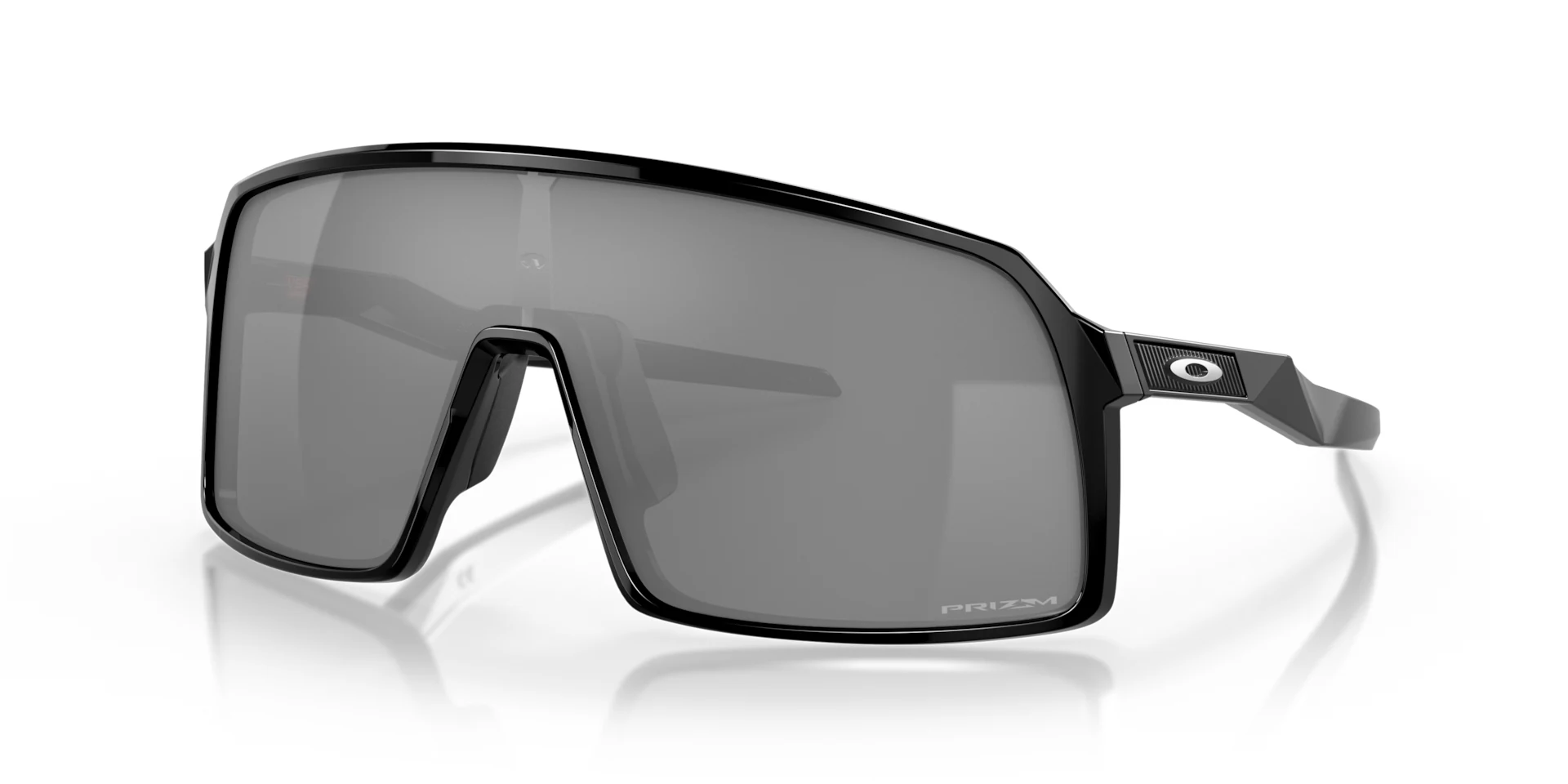 Oakley Sutro Polished Black / PRIZM Black, pohled šikmo zepředu
