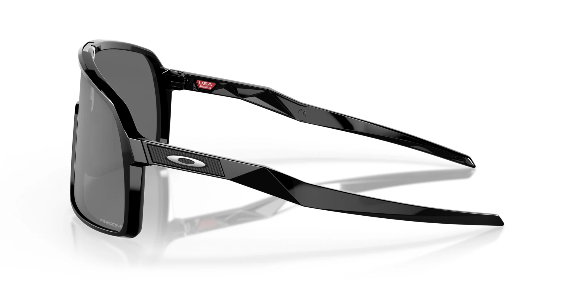 Oakley Sutro Polished Black / PRIZM Black, boční pohled