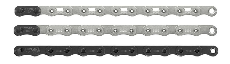Řetězy SRAM Eagle Transmission s profilem Flattop