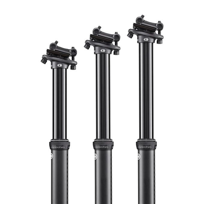 Teleskopické sedlovky Crankbrothers Highline 7 v různých délkách zdvihu