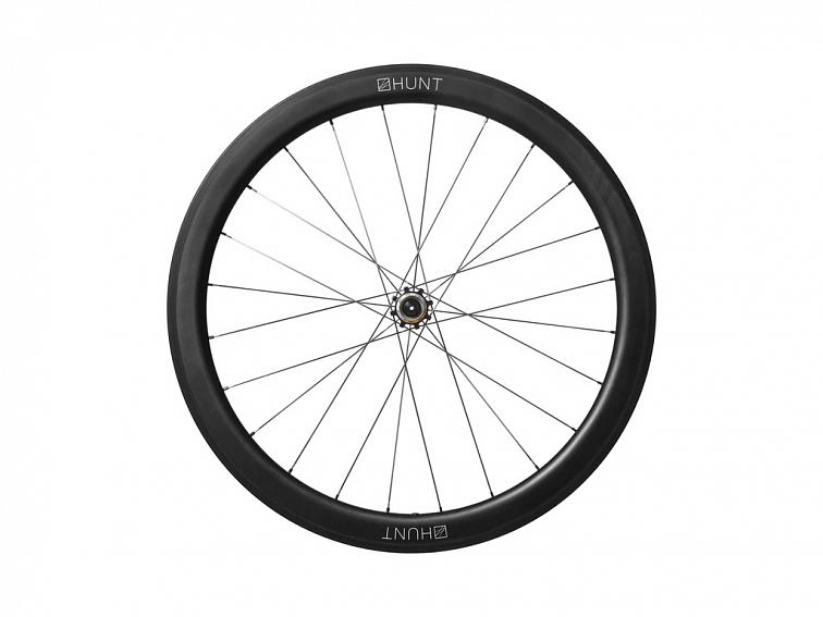 Kompletní kolo HUNT 50 Carbon Wide Aero z boku