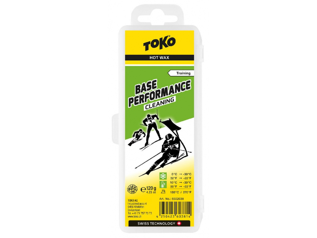 Vosk TOKO Base Performance Cleaning Wax 120g