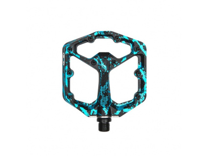 Pedály Crankbrothers Stamp 7, Splatter Paint Blue