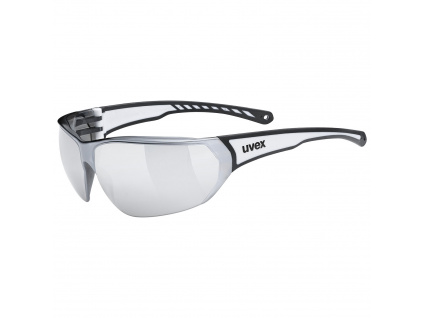 Brýle UVEX SportStyle 204 Black White / Mirror Silver