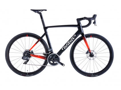 Wilier Cento10 SL Disc - SRAM Force AXS + NDR38KC, Black / Red