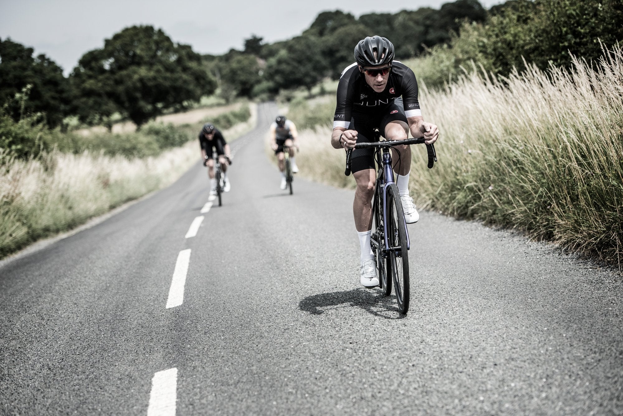 Detail předního kola HUNT 34 Aero Wide Disc SL