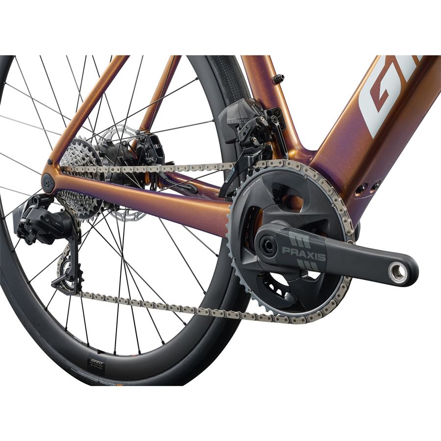 Giant Defy Advanced E+ Elite 1 Meteor Storm detail pohonu a kol