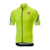 Dres Castelli Entrata 3 Jersey FZ, Yellow Fluo