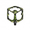 Pedály Crankbrothers Stamp 7, Splatter Paint Lime Green