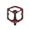 Pedály Crankbrothers Stamp 7, Splatter Paint Red
