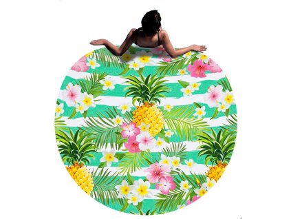 Plážová osuška Ananas 150 cm