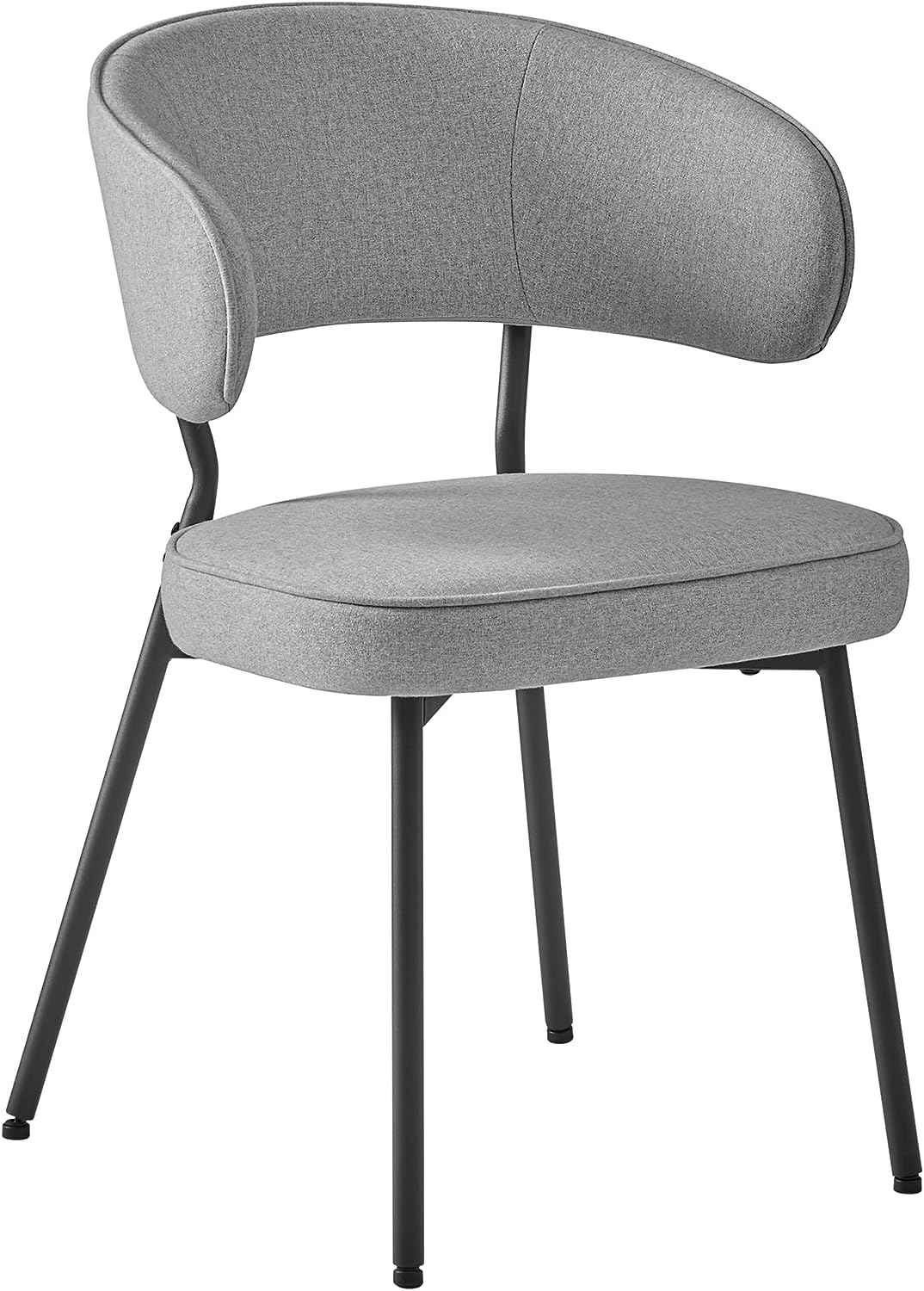 Polstrovaná jídelní židle Barva: Světle šedá