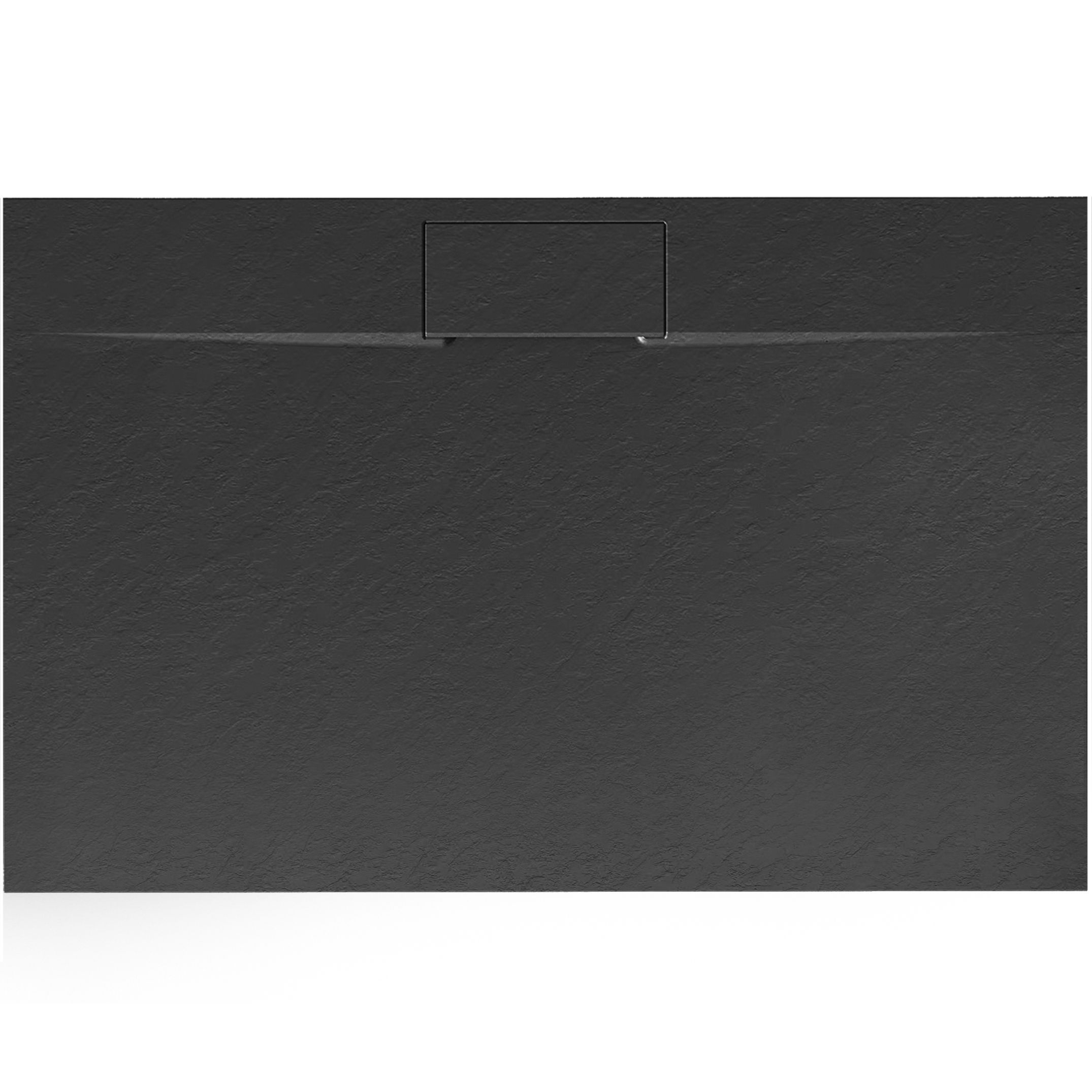 Levně Sprchová vanička REA Bazalt long 90x120 - černá