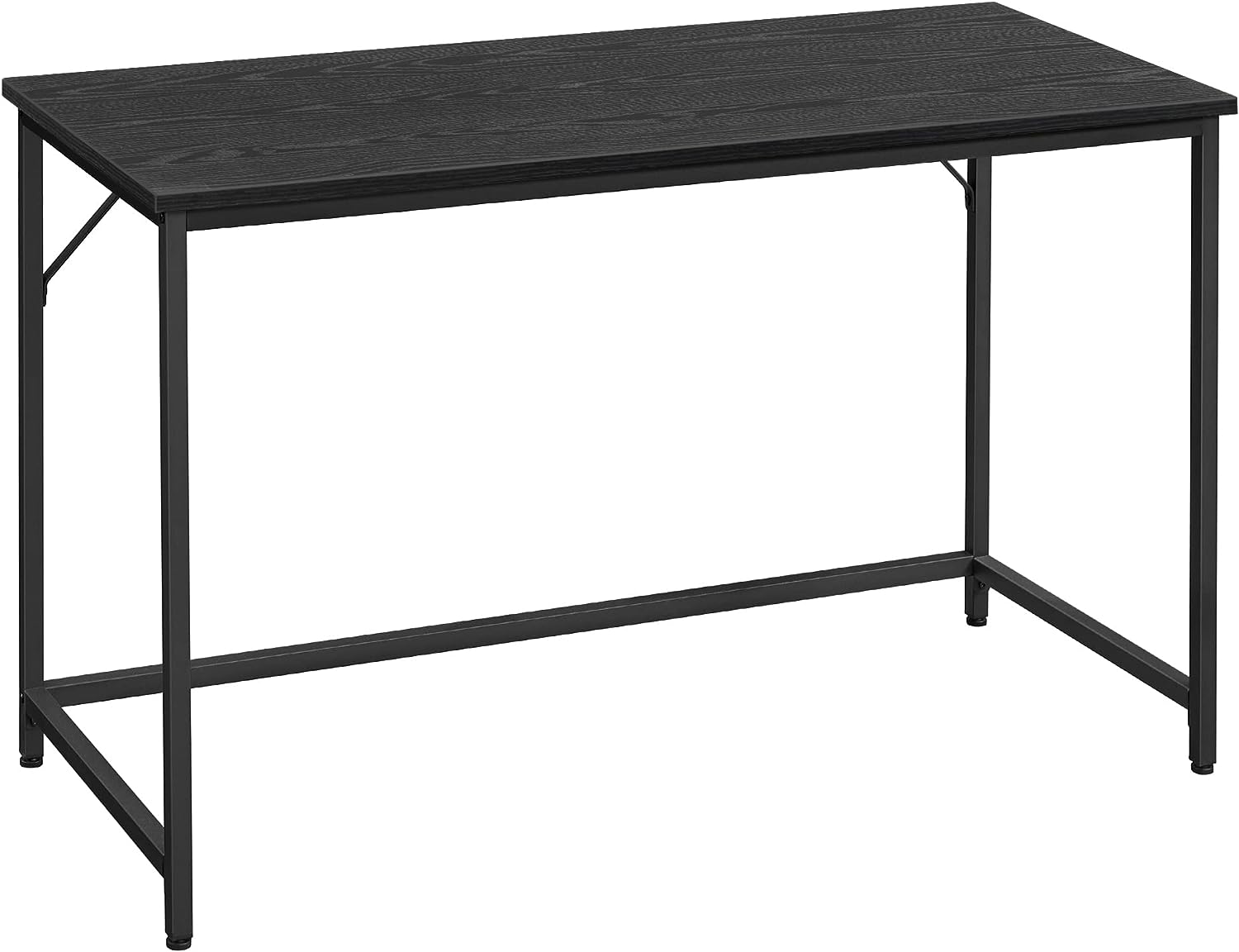 Levně Černý PC stůl 60 x 120 cm