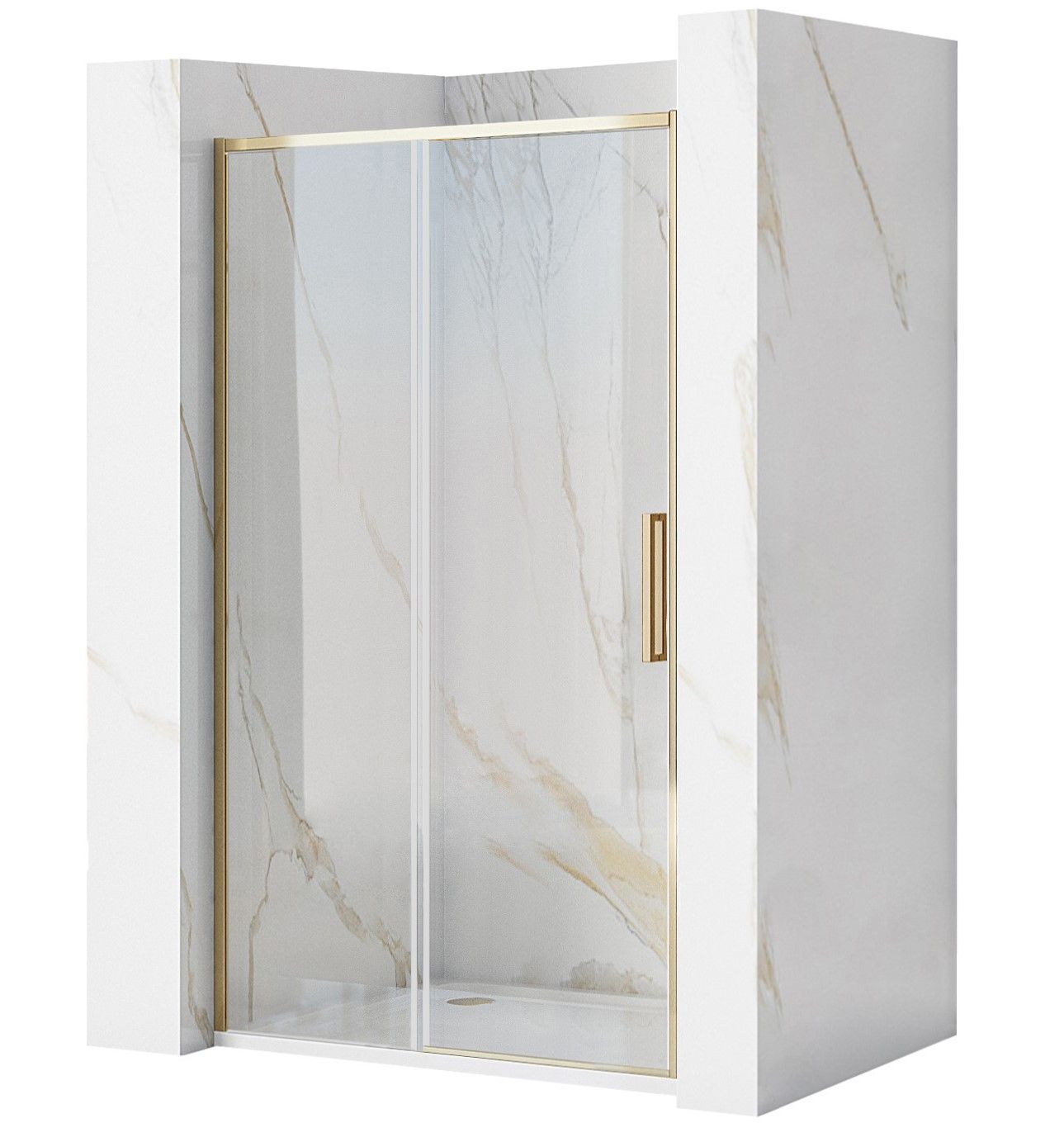 Sprchové dveře REA Rapid Slide 120 Gold