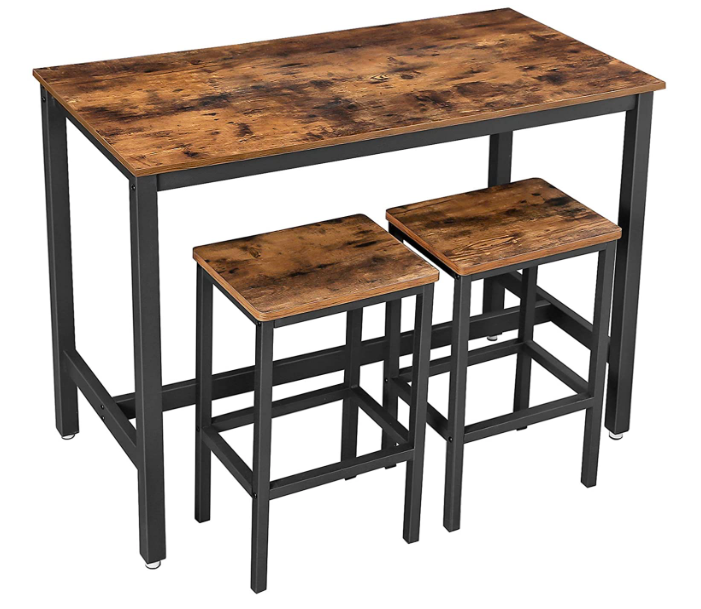 Barový stůl a 2 stoličky