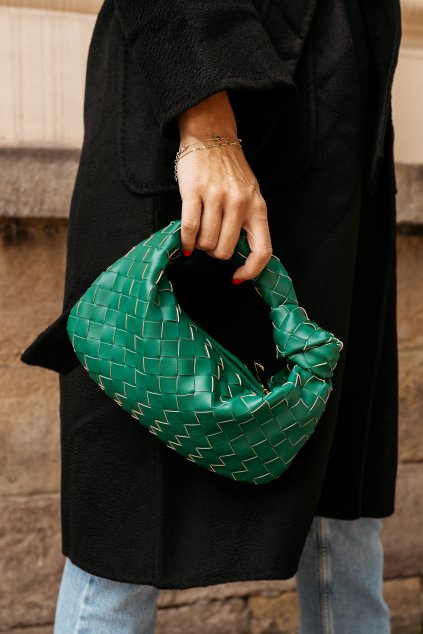 Leather Mia Bag - GREEN